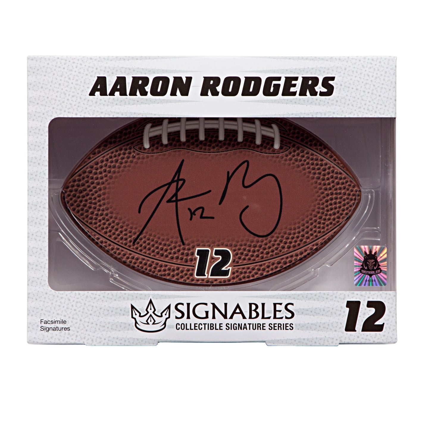 Aaron Rodgers NFLPA Sports Collectible Facsimile Signature