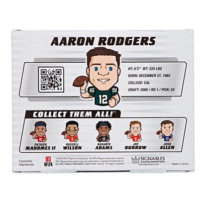 Aaron Rodgers NFLPA Sports Collectible Facsimile Signature