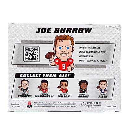 Joe Burrow - NFLPA Signables Collectible Facsimile Signature