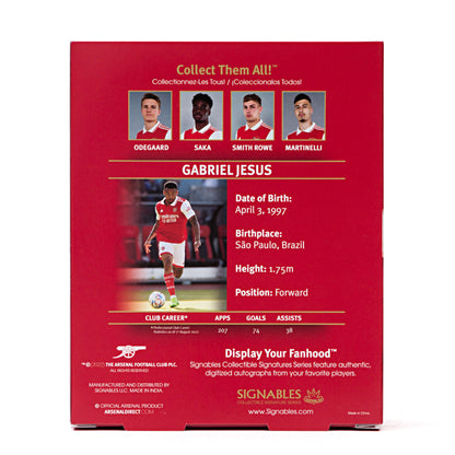 Gabriel Jesus - Arsenal F.C. 2022-23 Signables Collectible